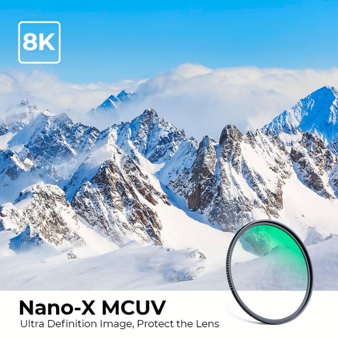 K&F Concept 112mm Nano-X B270 MCUV Filter, HD, Waterproof, Anti Scratch, Green Coated KF01.2013 - 2